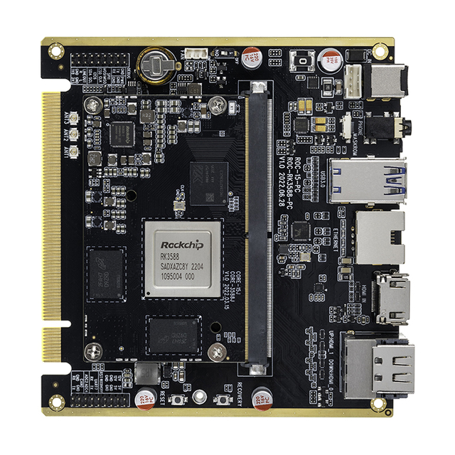 Firefly ROC-RK3588 Mini Development Board for ARM PC NAS Edge Computing Cloud Server Smart NVR Rockchip RK3588 Kit