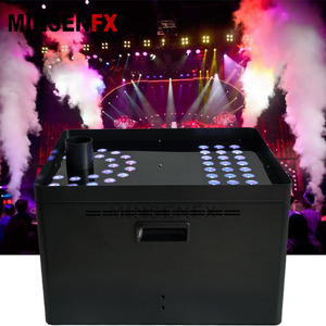 Minsenfx 18m dọc sương mù 4000W DMX RGB LED giai đoạn <span class=keywords><strong>CO2</strong></span> máy bay phản lực pháo lỏng DJ khói máy cho các bên câu lạc bộ sân khấu sự kiện - Product Image 1