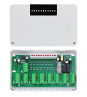Termostato Inalámbrico de Radiofrecuencia (RF) de 220v, Caja Central de Control de 5/8 Zonas para Calefacción Hidrónica por Suelo Radiante