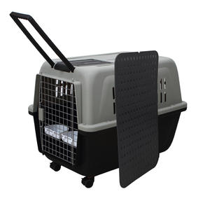 Vente en gros de grands meubles modernes de caisse de voyage pour chiens Cage pour animaux de compagnie - Product Image 4