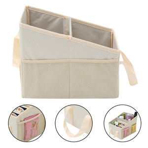 Organizador de asiento de coche de poliéster 600D multiusos con portavasos y caja de almacenamiento <span class=keywords><strong>para</strong></span> asientos delanteros y traseros de pasajeros camiones furgonetas - Product Image 2