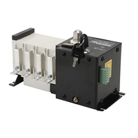 Interrupteur de transfert automatique double alimentation PKQ3-100A 4P classe PC AC 400V 100A pour générateur diesel usage industriel IP67 3kA 50Hz/60Hz