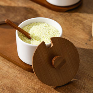 Juego de tarros de cerámica para condimentos de cocina, botella creativa, juego de tarros de cerámica a prueba de humedad para el hogar, venta al por mayor. - Product Image 5