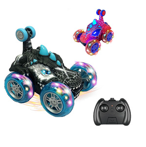 Jouets de dinosaures 360 °   Voiture de cascade lumineuse pour extérieur et jardin, idée cadeau - Product Image 4