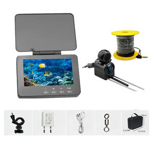 Caméra de pêche sous-marine portable JXI avec écran tactile 4,3 pouces, lisible en plein soleil, 1280/720p, étanche IP68, câble de 15-30 m, vision nocturne - Product Image 1