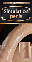 AMOUR Quille de pénis Simulation de pénis Toucher doux Hommes et femmes. Pantalon sexy à porter. Expérience de quille intégrée et remise à plus tard.