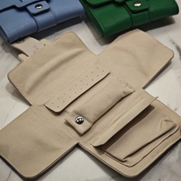 Pochette de luxe pour bijoux en velours et microfibre avec logo personnalisé – Idéale pour emballage de bijoux, sacs et boîtes