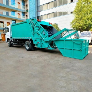 Camión Recolector de Residuos SHACMAN 4X2 Listo para Proyecto con Compactador para Operaciones de Saneamiento y Reciclaje Comunitario - Product Image 4
