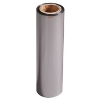 Film en Mylar aluminisé double face en PET opaque doux argenté de 3 microns avec faible transmission de lumière pour détecteur de rayonnement