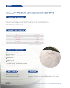 कंक्रीट के लिए स्मैश स्फ सुपरप्लास्टिजर के लिए ठोस स्माफ मेलामाइन आधारित सुपरप्लास्टिजर के लिए रिटर्सिंग पानी कम करने वाले एजेंट के साथ डेमाक्सा स्फ सुपरप्लास्टिजर - Product Image 3