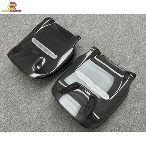 Cubierta de Asiento Trasero de Fibra de Carbono Seca para Mercedes Benz Clase G W464 G500 G63 W463A G350 G580 2019-2024, Pieza de Repuesto Interior para Automóvil - Product Image 5