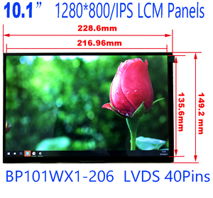 Kits d'écran tactile TFT Bestar 10,1 pouces, résolution 1280*800 avec <span class=keywords><strong>module</strong></span> d'écran <span class=keywords><strong>LCD</strong></span> en option pour kits personnalisés - Product Image 6