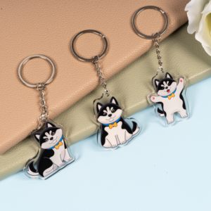 Nhà máy bán tùy chỉnh Anime Acrylic Keychain UV in phim hoạt hình Keyring cho món quà trang trí - Product Image 1