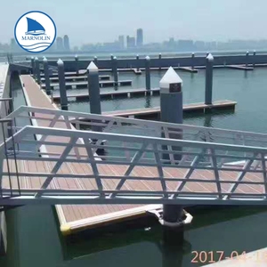 Nuevo muelle <span class=keywords><strong>flotante</strong></span> con plataforma de aluminio y cubierta de aleación de aluminio para marina. - Product Image 4