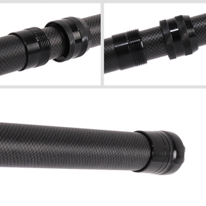 Asta Telescopica in Fibra di Carbonio Personalizzata con Chiusura a Rotazione Modello CB580 Lunghezza 580-1730mm per Accessori Strumenti di Pulizia Marca UPSILON - Product Image 3