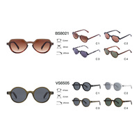 Lunettes de Soleil Vintage Unisexe à la Mode Lunettes de Lamination de Cellulose Pas Cher UV400 Acétate Polarisées Rectangle Mazuchelli Métal Cr-39