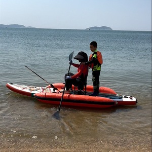 Inflatable sup mái chèo Hội Đồng Quản trị với chống Rollover cá cân bằng túi khí cho cha mẹ con lehaisup sup340 340cm 13kg 15psi - Product Image 4