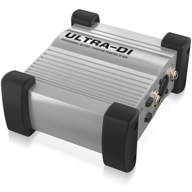 DI100 Active Direct Injection Box for Stage & Studio - Ultra-Flat Frequency Response, Impedance Matching, Noise-Free Signal