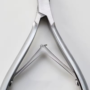 JM Factory Direct New Arrival Custom Logo Professional Stainless Steel Cuticle Nippers Double Spring Nail Plier <strong>Cutticle</strong> Nipper - Product Image 4