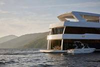 Kits de maisons flottantes modulaires préfabriquées en conteneurs