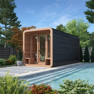 2-4 Người Truyền Thống Ngoài Trời Tắm Hơi Hơi Nước Ướt Bằng Gỗ Cube Phòng Tắm Hơi Cabin Với Hơi Nước Ướt Chức Năng Gỗ Bắn Cabin - Product Image 1