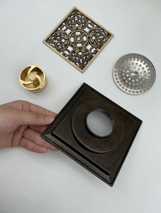 Cống Sàn Tuyến Tính Khách Sạn Cống Thoát Sàn Tuyến Tính Mạ Crôm Cống Thoát Nước Sàn Chất Thải Bằng Đồng 40125 - Product Image 5