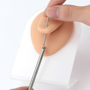 Cánulas de perforación Yuanyun de 4 mm a 10 mm de acero inoxidable para herramientas de perforación de orejas, nariz y cuerpo. - Product Image 3
