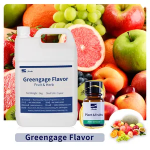 Süper konsantre Greengage meyve bitki yağı gıda sınıfı katı yağ endüstriyel tatlar için mükemmel koku ile ODM