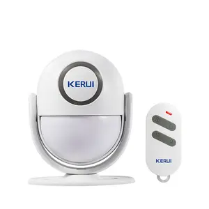 KERUI 125dB 家庭用ガレージセキュリティアラームシステム 盗難防止スマートモーション検知器 PIR ドア/窓センサー ワイヤレス盗難警報器 - Product Image 1
