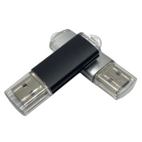 Promotion Clé USB Métal Haute Vitesse 2Go 4Go 8Go 16Go 32Go 64Go 128Go avec Logo OEM Pas Cher