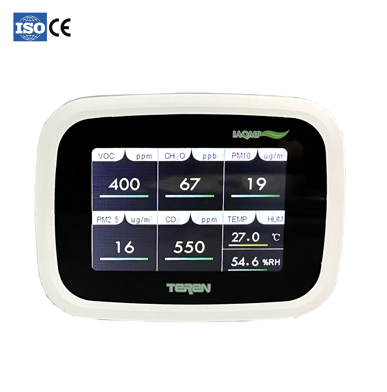 Color LCD Screen VOC CH2O PM2