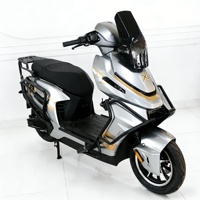 Moteur 1500W, vitesse maximale 80 km/h, moto électrique à deux roues entièrement électrique haute vitesse pour les sports de plein air