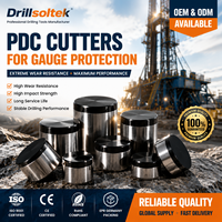 Couteaux PDC pour la protection des sondes, couteau compact en diamant polycristallin haute résistance à l'usure pour les forets de pétrole, de gaz et d'exploitation minière
