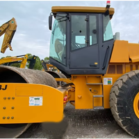 Compacteur vibrant monocylindre d'occasion 26t prêt pour l'exportation mondiale et la construction d'infrastructure à l'étranger