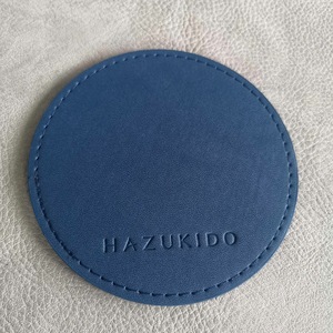 LS Custom Cross-Border PU Leather Coasters Heat Insulation Advertising Pads Business & Promotional Gifts
