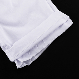 <span class=keywords><strong>Pantaloni</strong></span> corti 2025 Casual alla moda da <span class=keywords><strong>donna</strong></span> in cotone bianco pantaloncini da <span class=keywords><strong>Bermuda</strong></span> estivi Para Mujer - Product Image 6