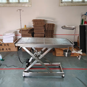 Mesa de Cirugía Veterinaria Eléctrica de Acero Inoxidable 304 de Alta Resistencia, Mesa de Examen de Animales Ajustable y Duradera para Clínica Veterinaria - Product Image 4
