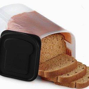 Boîte de conservation classique en plastique sans BPA grande capacité avec couvercle pour pain, sandwichs et toasts – Idéale pour les voyages et la rentrée scolaire – Cuisine - Product Image 4