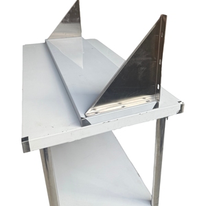 ชั้นวางของติดผนังสแตนเลส VICTORY Upside Worktable รุ่น VCT สำหรับจัดเก็บและจัดระเบียบในครัว - Product Image 2