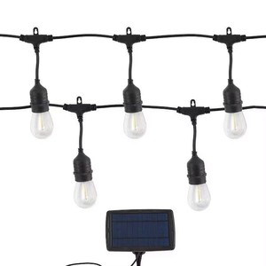IP65 Flexible Warm White LED <b>String</b> Light Plastic Mini Bulbs Indoor Outdoor Home Party Decoration - Product Image 1
