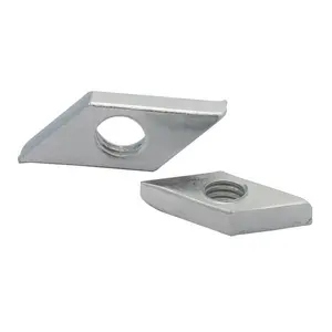 Carbon Steel C1010 Gr 8.8 Grade 12.9 Galvanized Steel Nickel Plated Diamond Connecting Rhombus Nuts