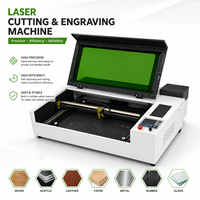 Industriële 6040 CO2 lasergraveermachine met Ruida DSP-controller voor het snijden van acryl, hout, MDF en leer