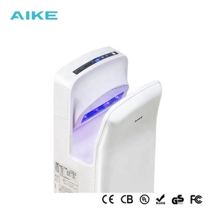 De alta gama silenciosa y poderosa de doble cara Jet Vertical secador de desinfectante de manos sin escobillas Motor de - Product Image 6