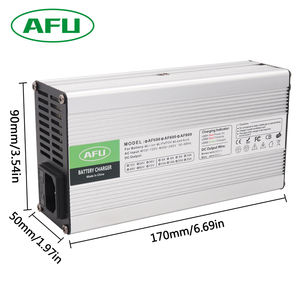 24V 15A tout boîtier en aluminium chargeur pour Drone 27.6V plomb acide AGM GEL VRLA OPZV batterie pour Robots et AGV - Product Image 2