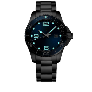 Durable Mechanical Watch with Rotating Bezel and Luminous Hands for Everyday and Outdoor Wear Longinesing - Product Image 1