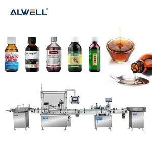 Fast Delivery Automatic Syrup Filling Machine Bottle Filling Capping And Capping Machine