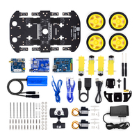 KUONGSHUN NOUVEAU Kit de Robot Voiture Visuel R3 pour l'Éducation STEM, Programmation DIY, Robot de Codage 4x4, Apprentissage pour Enfants, Compatible Arduino UNO
