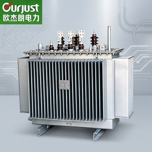 Transformateur de puissance 33 kV ONAN à refroidissement hermétique, économe en énergie, pour réseau électrique, transformateur extérieur - Product Image 1