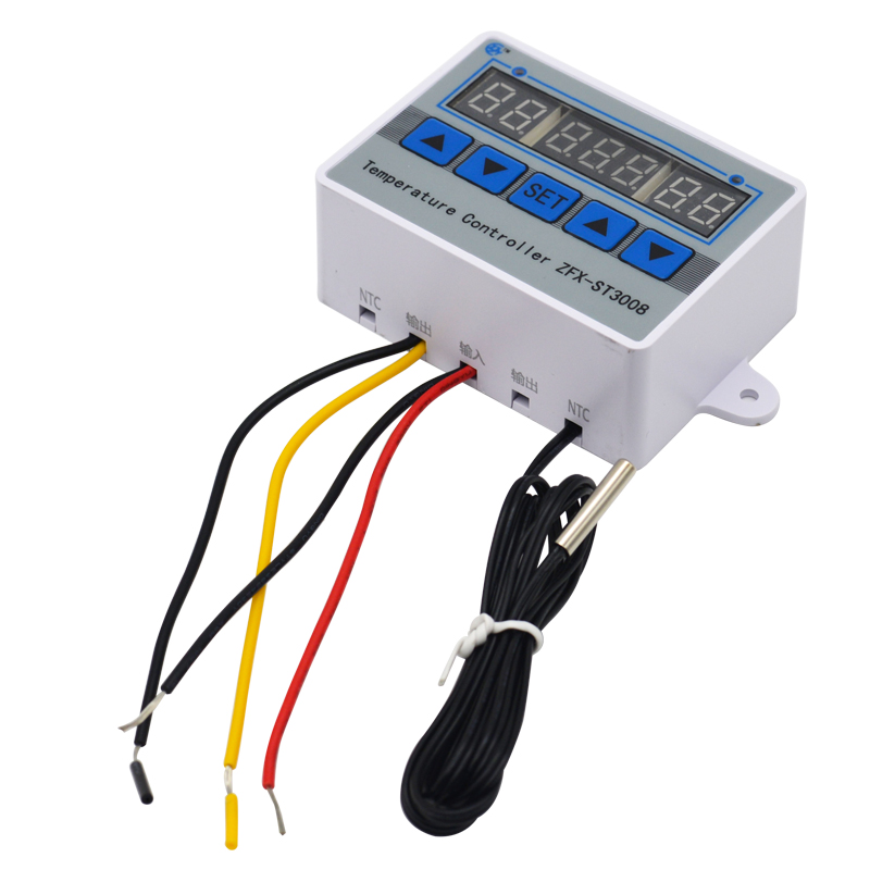 Zfx-st3008 Multifunctional Time Temperature Control Switch Intelligent Digital Display Thermostatdc12-60v 3 Months 76*55*31mm(图7)