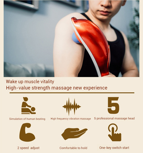 Trực Tiếp Điện Massage Búa Cầm Tay Bộ Gõ Massager Mô Sâu Đau Cơ Bắp Cứu Trợ Cổ Chân Vai Chân Chân Massager - Product Image 5